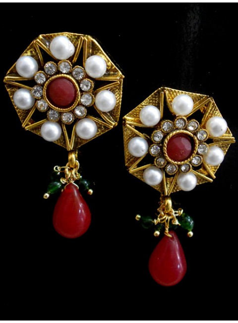 Polki Earrings